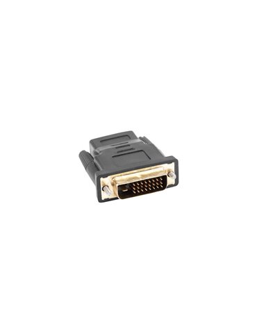 Lanberg AD-0010-BK kabelomvandlare (hane/hona) HDMI DVI-D Svart