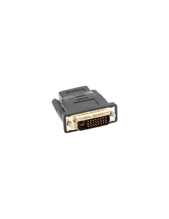 Lanberg AD-0010-BK kabelomvandlare (hane/hona) HDMI DVI-D Svart Lanberg AD-0010-BK kabelomvandlare (hane/hona) HDMI DVI-D Svart