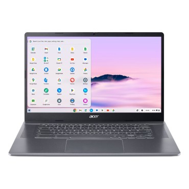 Acer Chromebook Plus 515 CB515-2H-55JL Intel® Core™ i5 i5-1235U 39.6 cm (15.6") 8 GB LPDDR5x-SDRAM 512 GB SSD ChromeOS Grey