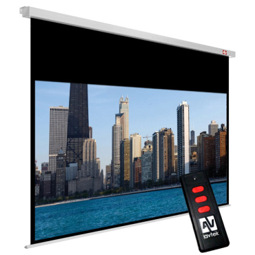Avtek Cinema Electric 300P projection screen 16:9 131"