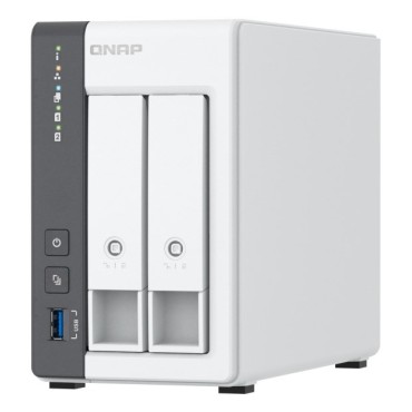 QNAP TS-216G NAS/storage server Tower Cortex-A Cortex-A55 4 GB HDD White