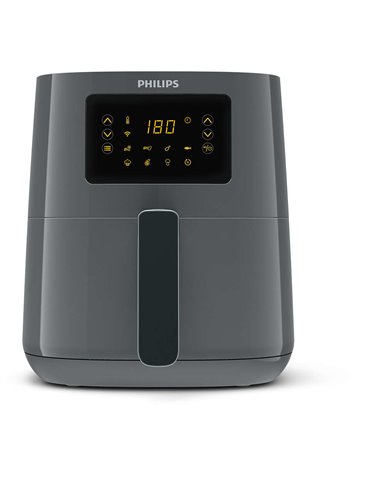 Philips 5000 series HD9255/60 fritös Single 4,1 l Fristående 1400 W Varmluftsfritös Svart, Grå