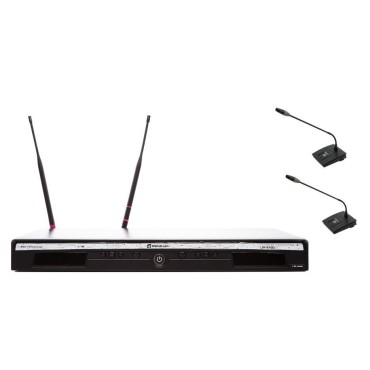 Relacart UR-270D UD-222 (wireless set with two gooseneck microphones)