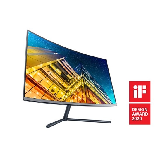 Samsung 32" UHD 3840x2160 60z 250cdm2 2500:1 80 cm (31.5") 3840 x 2160 pixlar 4K Ultra HD LED Grå