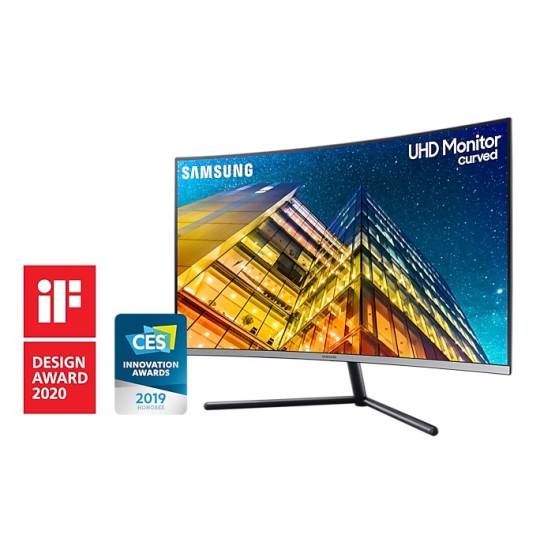 Samsung 32" UHD 3840x2160 60z 250cdm2 2500:1 80 cm (31.5") 3840 x 2160 pixlar 4K Ultra HD LED Grå