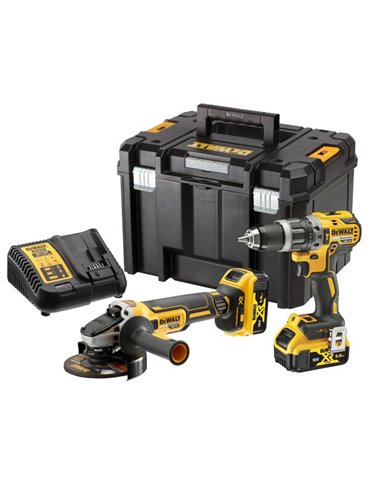 DeWALT DCK2080P2T-QW combokit med motordrivna verktyg Batteri