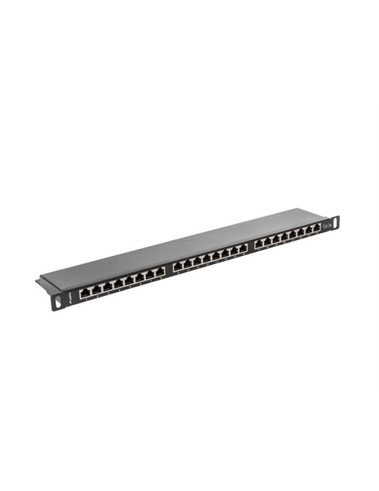 Lanberg PPS5-0024-B patchpaneler 0.5U Lanberg PPS5-0024-B patchpaneler 0.5U