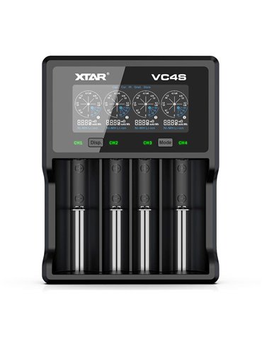 XTAR VC4SL battery charger to Li-ion / Ni-MH / Ni-CD 18650