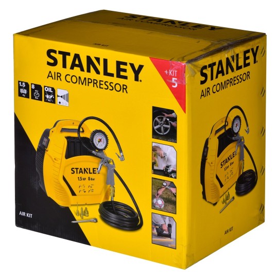 Stanley Oil-free compressor AIR KIT OL 1 1KW 8 BAR STANLEY