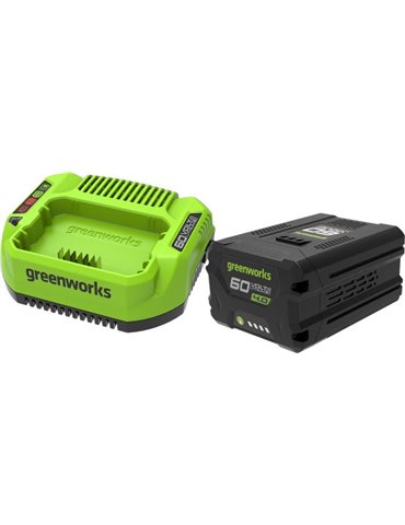 GREENWORKS 60V 4Ah battery pack + 2A charger Greenworks GSK60B4 - 2933807