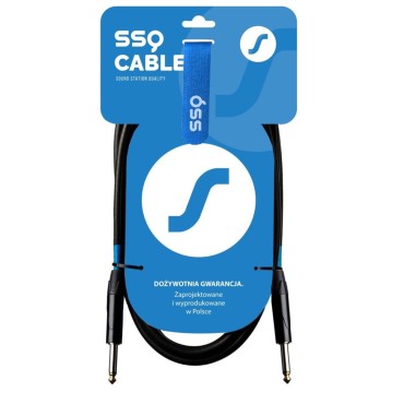 SOUND STATION QUALITY (SSQ) SSQ JMPJMP3 SS-1447 Cable Jack Mono - Jack Mono 3 m Black