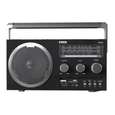 N'OVEEN Portable radio N'oveen PR750 Black