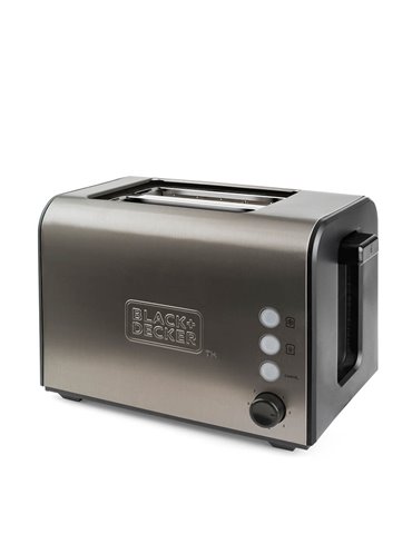 Black & Decker Brödrost 2-Slice Brushed