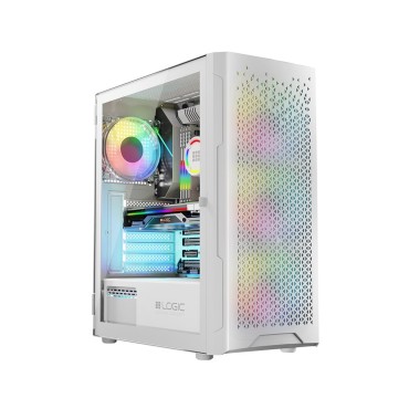 Logic ARAMIS ARGB MINIDI USB 3.0 Case White