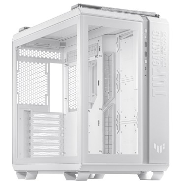 Asus TUF Gaming GT502 Tempered Glass Dual Chamber Case White