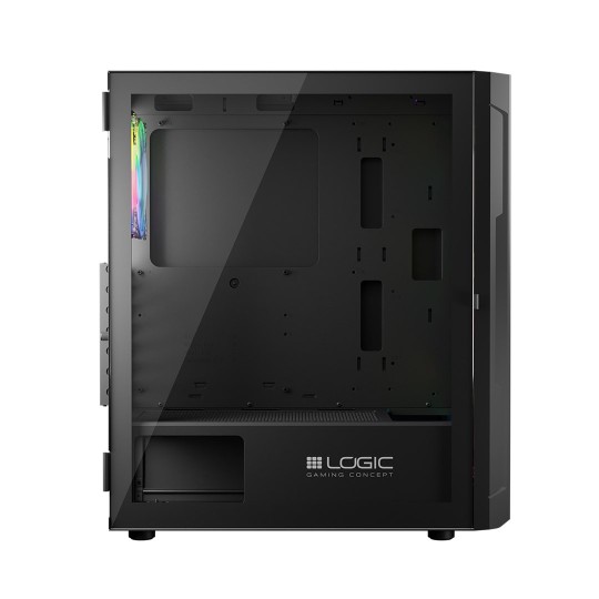 Logic ARAMIS ARGB MINIDI USB 3.0 Case Black