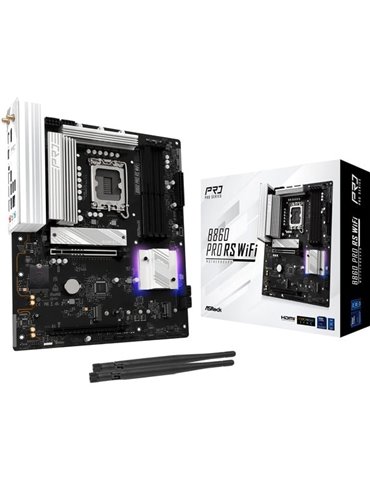 ASRock B860 Pro RS WIFI Motherboard ATX LGA-1851 Intel B860