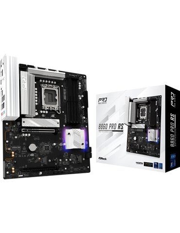 ASRock B860 Pro RS Motherboard ATX LGA-1851 Intel B860