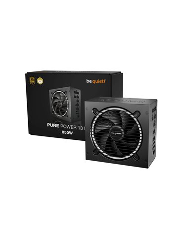 be quiet! Pure Power 13 M | 850W strömförsörjningsenheter 20+4 pin ATX ATX Svart