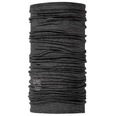 Buff Merino Wool Neckwear Grey