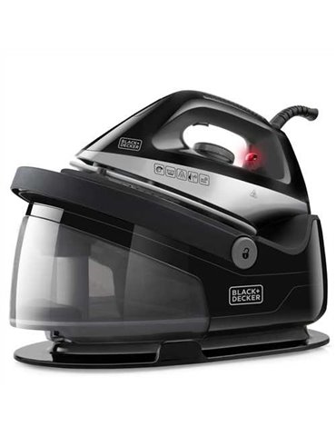 Black & Decker BXSS2200E Torr & Ångstrykjärn 2200 W Svart