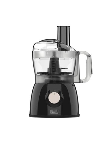 Black & Decker Food Processor 600W Black