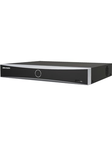 Hikvision DS-7604NXI-K1/4P nätverksvideobandspelare (NVR) 1U Svart