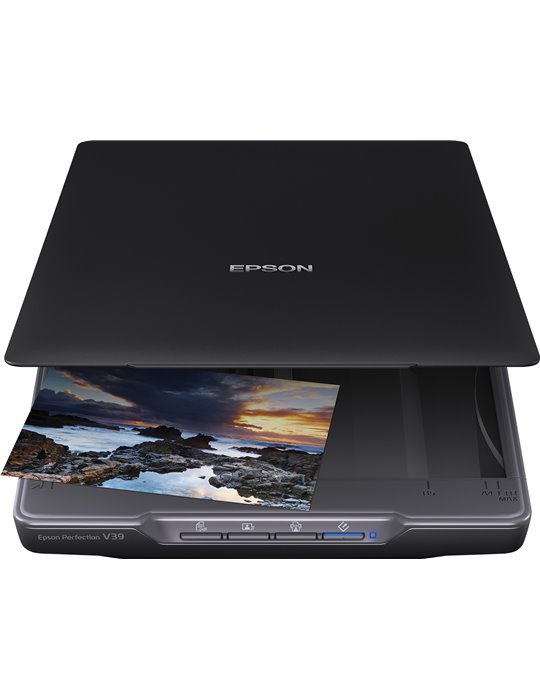 Epson Perfection V39II Flatbäddsskanner 4800 x 4800 DPI A4 Svart Epson Perfection V39II Flatbäddsskanner 4800 x 4800 DPI A4 Svart