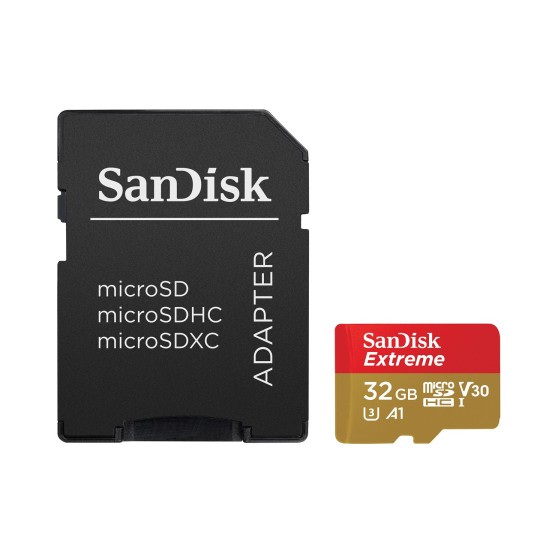 SanDisk Extreme 32 GB MicroSDHC UHS-I Klass 10