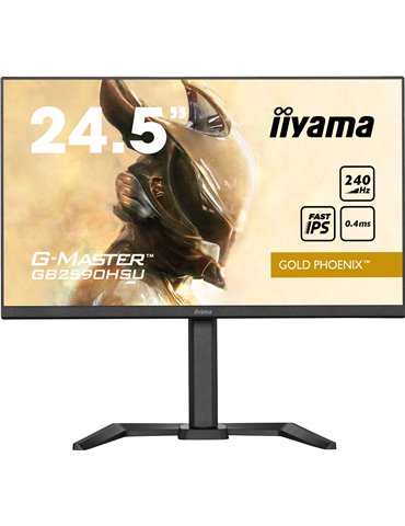 iiyama G-MASTER GB2590HSU-B5 platta pc-skärmar 62,2 cm (24.5") 1920 x 1080 pixlar Full HD LCD Svart