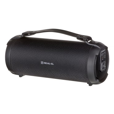 REAL-EL X-707 Black Portable Speaker