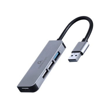 Gembird UHB-U3P1U2P3-01 dockningsstationer för bärbara datorer Kabel USB 3.2 Gen 1 (3.1 Gen 1) Type-C Silver 2