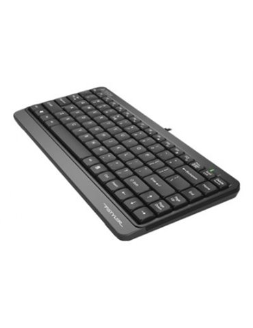 A4TECH Fstyler FK11 - Tangentbord - USB - QWERTY - amerikansk - grå