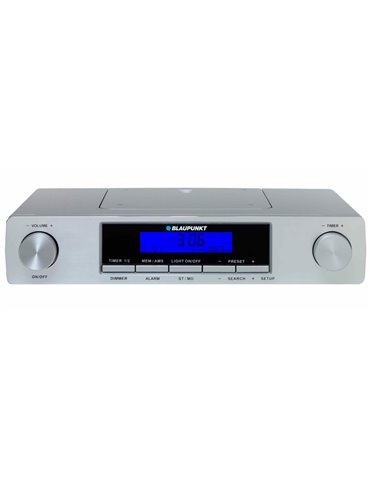 Blaupunkt KR12SL radioapparater Arbetsplats Digital Silver