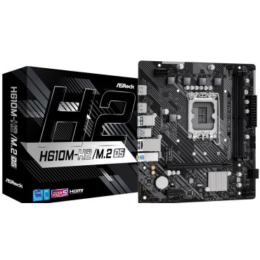 ASRock N--ASROCK H610M-H2/M.2 D5 LGA1700 2xHDMI