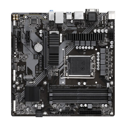 Gigabyte B760M DS3H DDR4 moderkort Intel B760 LGA 1700 micro ATX