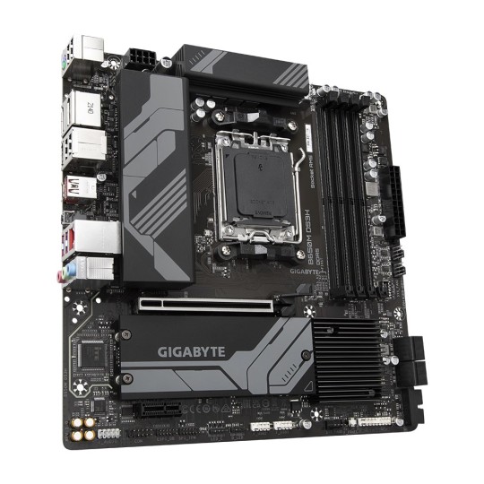 Gigabyte B650M DS3H moderkort AMD B650 AM5-sockel micro ATX