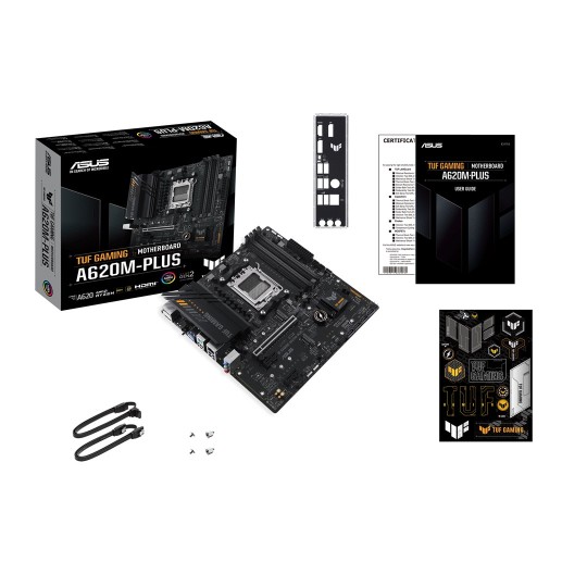 ASUS TUF GAMING A620M-PLUS AMD A620 AM5-sockel micro ATX