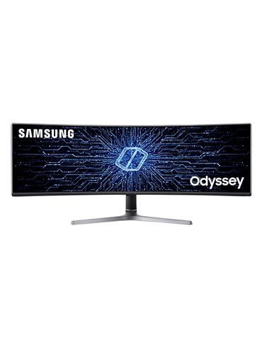 Samsung Odyssey RG90S platta pc-skärmar 124 cm (48.8") 5120 x 1440 pixlar 4K Ultra HD LCD Svart