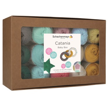 mez crafts Crochet kit (25 colours) Catania Baby DE/EN