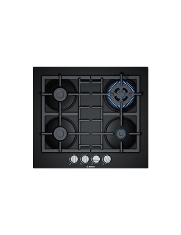 Bosch Serie 4 PNH6B6B90 spishällar Svart Inbyggd 60 cm Gas 4 zone(s)