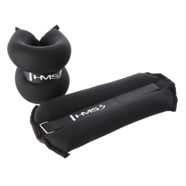 HMS Fitness OB06 BLACK ARM AND LEG WEIGHTS 2x 3 KG