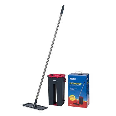 PROMIS Mop with bucket ULTRAMAX  1 microfiber included  double bucket chamber