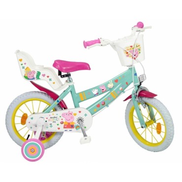 TOIMSA Children's bicycle 14  Peppa Pig green 1498 TOIMSA