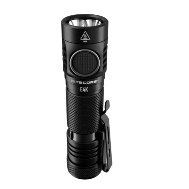 NITECORE E4K Black Hand flashlight LED