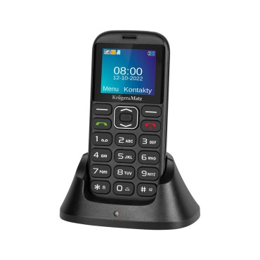 Krüger&Matz KM0921 4 5 cm (1.77 ) 72g Black  Senior phone