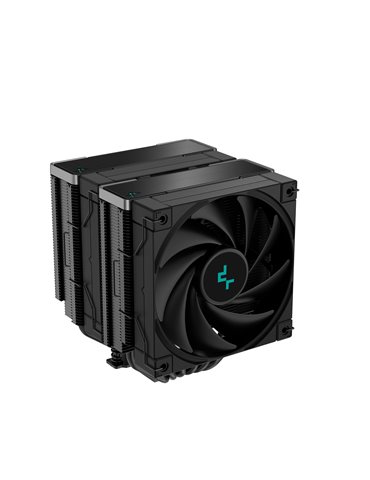 DeepCool AK620 ZERO DARK Processor Luftkylare 12 cm Svart 1 styck