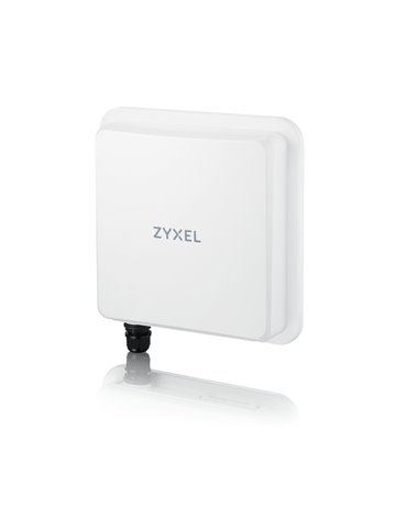 Zyxel FWA710 trådlös router Multi-Gigabit Ethernet Dual-band (2,4 GHz / 5 GHz) 5G Vit