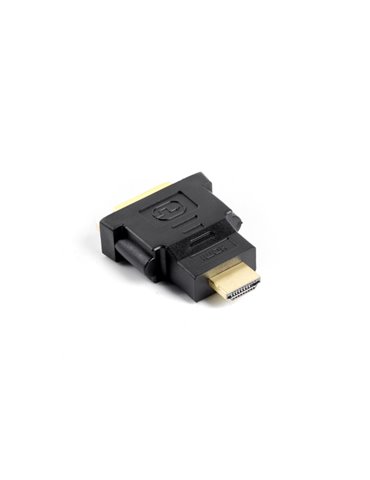 Lanberg AD-0014-BK kabelomvandlare (hane/hona) HDMI DVI-D (F) (24 + 5) Svart