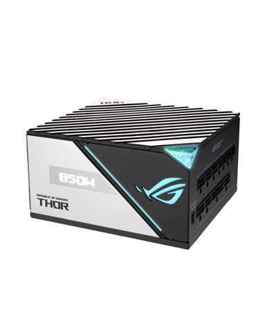 ASUS ROG THOR 850W Platinum II strömförsörjningsenheter 20+4 pin ATX Svart, Blå, Grå